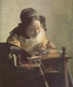 Jan Vermeer The Lacemaker (mk05) USA oil painting artist